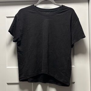 lululemon athletica Black Short Sleeve Tee